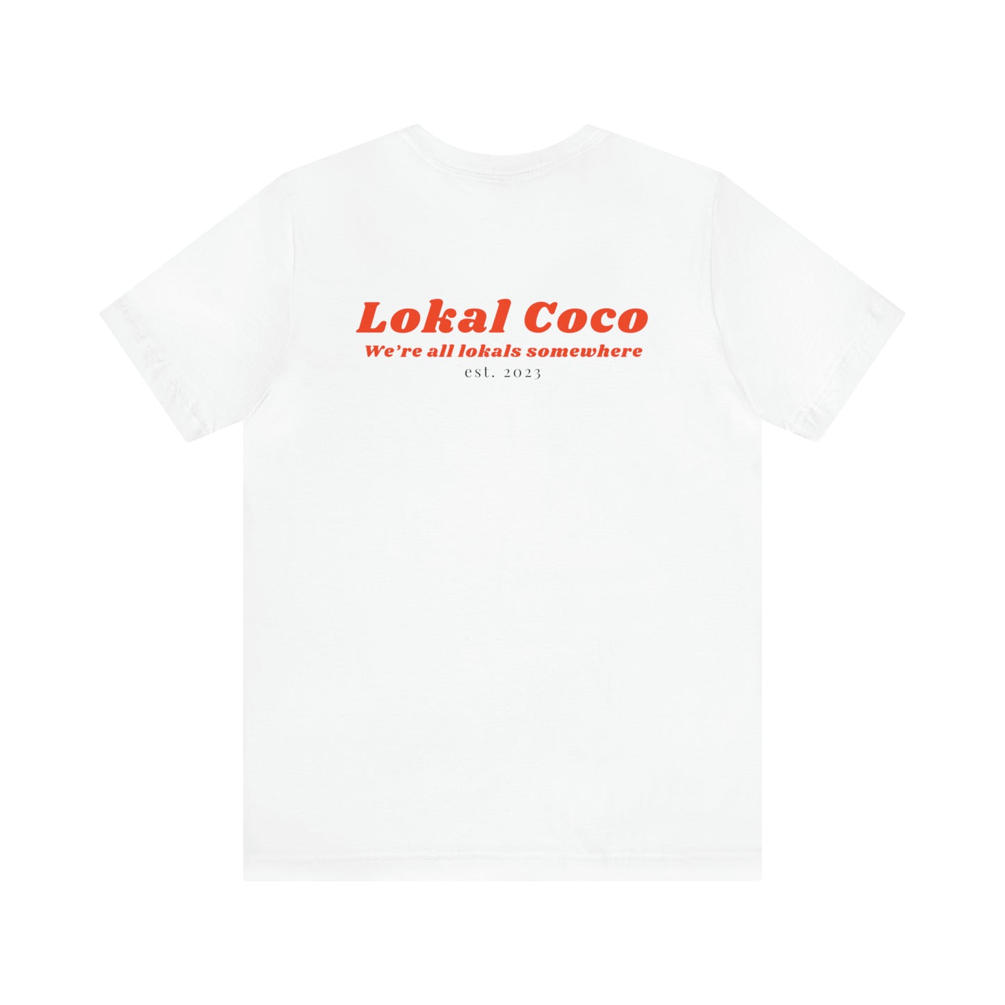 The back of Send Noodles T-Shirt | Noodle Lover Tee in ash