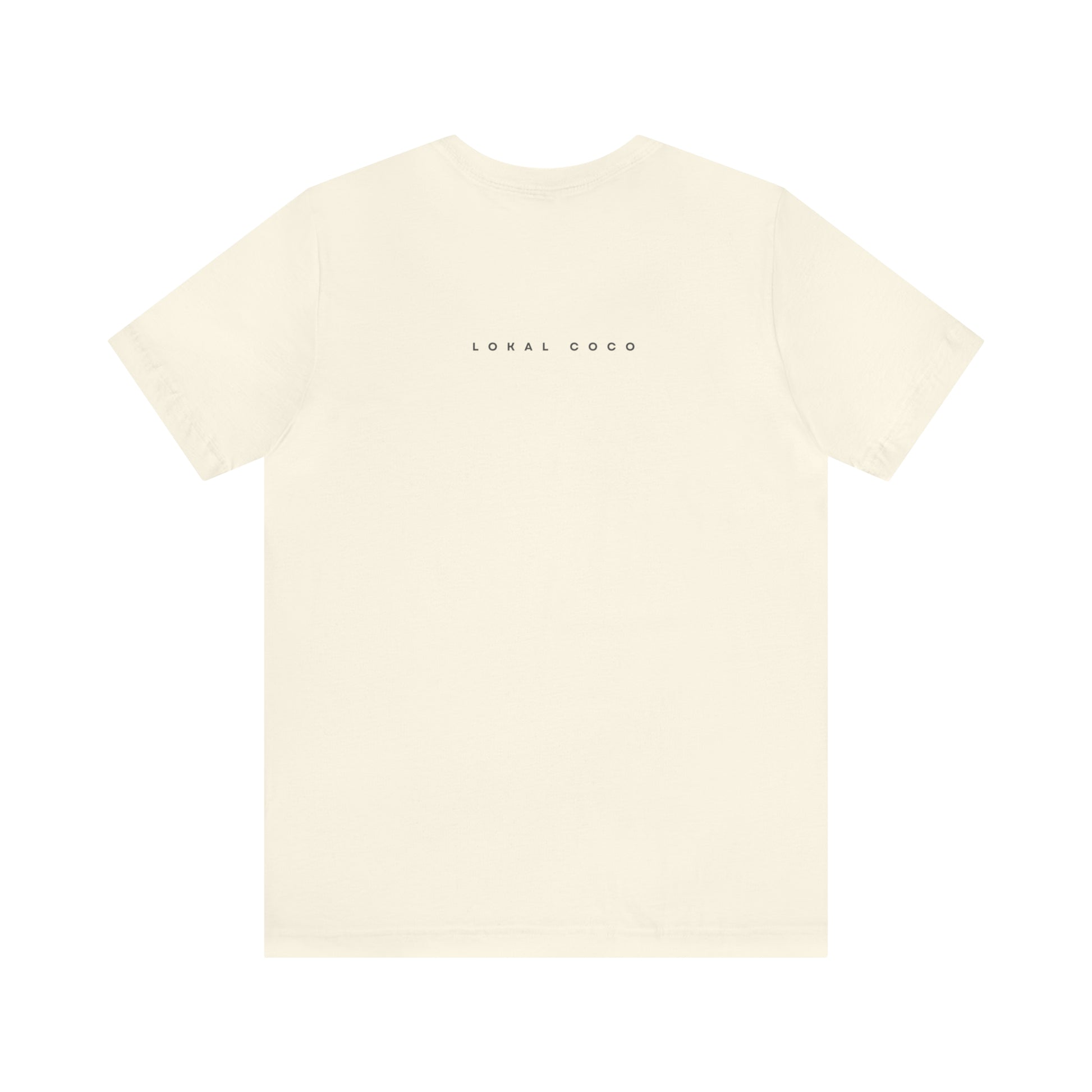The back of Sunflower T-Shirt | Vintage Graphic Tee in natural