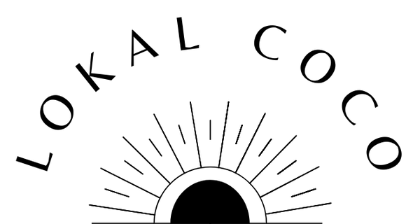 Lokal Coco logo in black font